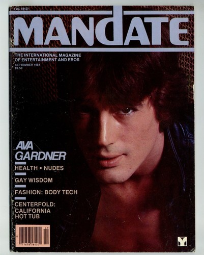 Mandat 1981 Johnny Hardin, Roy Blakey, Daryl Paige Nova 82p Gay Magazin M36805