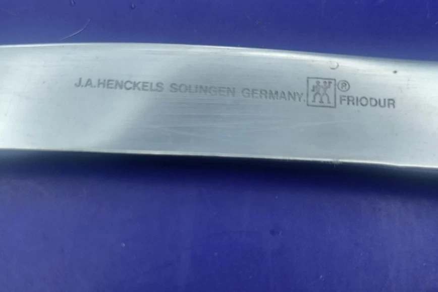 J A Henckel Solingen Alemania Fritour Acero Inoxidable Brillante Platería ELECCIÓN Foto 2 de 2