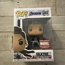 Funko Pop Marvel Avengers End Game Valkyrie 483 Collector corps exclusive  