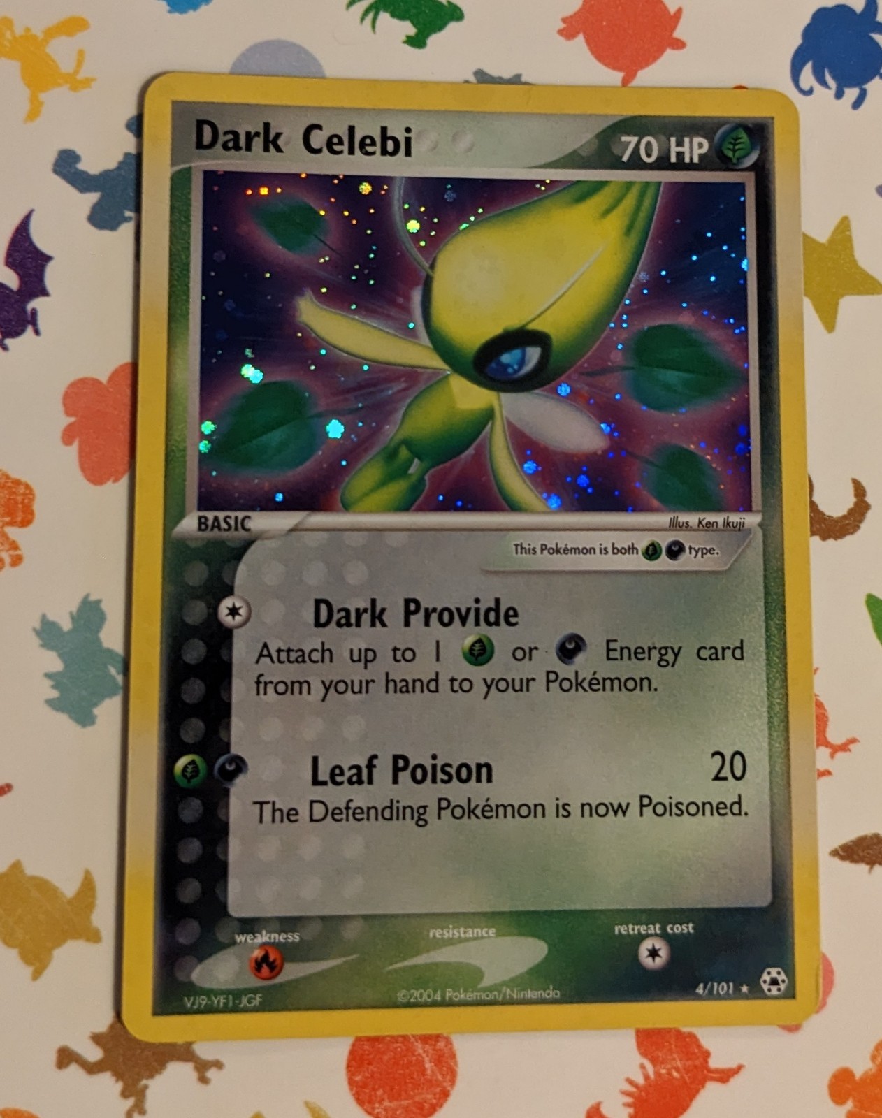 Pokemon TCG Dark Celebi 4/101 Ex Hidden Legends Holo Rare English 2004
