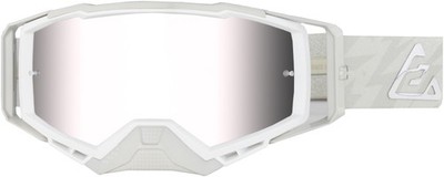 Answer ARC Bolt Goggles White/Grey for Powersports with Anti-Fog Lens