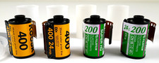 Kodak 400 FujiColor Color Print Film 35mm 24exp. Lot of 4 Expired EE1549