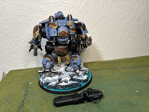 Warhammer 40k Space Wolves Redemptor Dreadnought Painted (#8900) - Picture 10 of 16