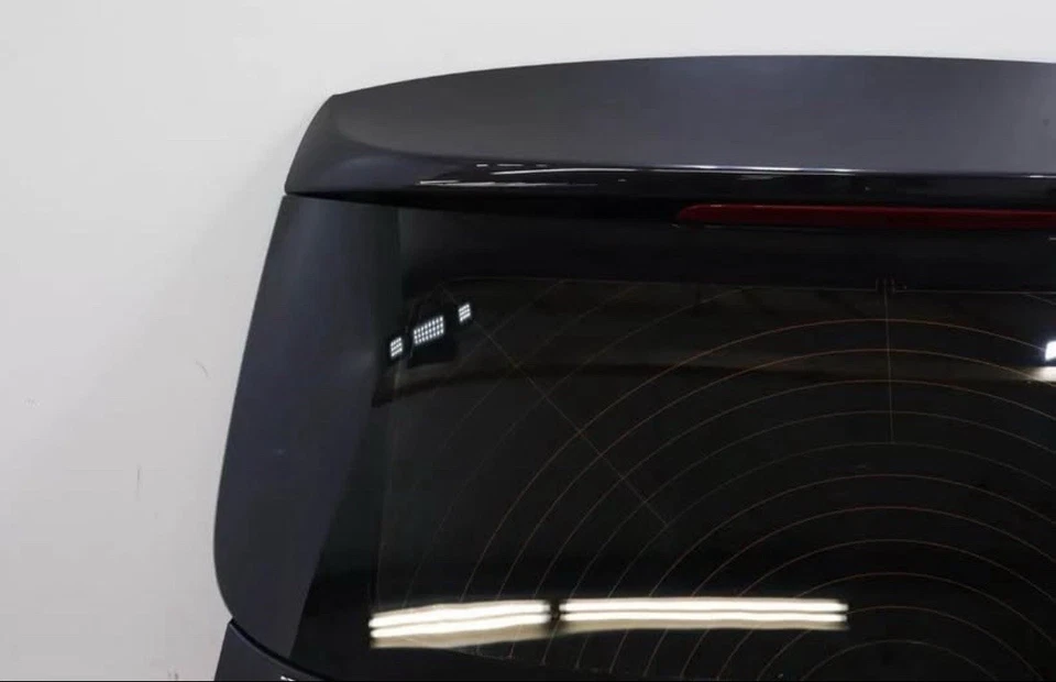 BMW X1 E84 2013-2015 puerta levadiza trasera puerta trasera tapa panel de carcasa fabricante original negro_475 Foto 2 de 4