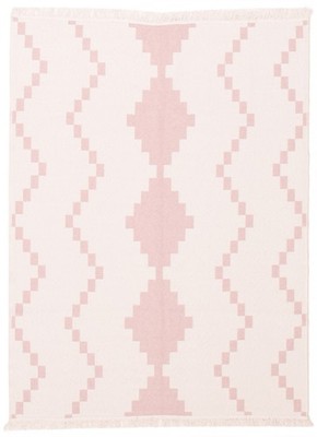 Traditional Vintage Hand Woven Area Rug 5'2'' x 7'0'' Cotton Oriental Carpet