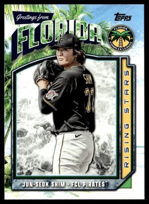 2024 Topps Pro Debut Complex League Rising Stars Jun-Seok Shim FCL Pirates