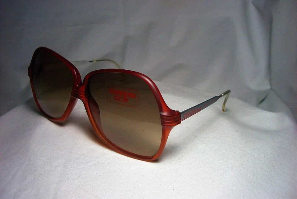 Gafas de sol Carrera mariposa gran tamaño cuadradas ovaladas para mujer NOS hiper vintage Foto 4 de 4