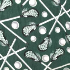LaCrosse Hunter Green Print Fleece Fabric - 60" Wide - Sold by The Yard & Bolt