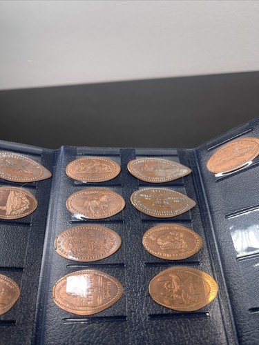 Pressed Penny Book w/Disneyland Stitch Pressed Penny And More 20 Total Area 51 - Picture 8 of 15
