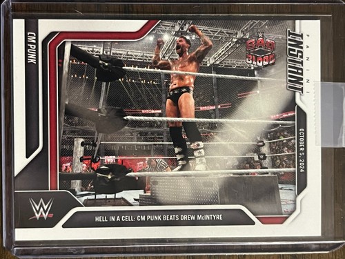 CM Punk #74 2024 Panini Instant WWE card