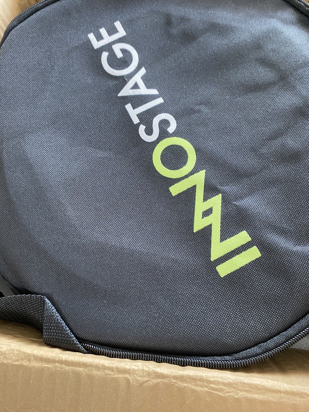 INNO STAGE Stainless Steel Fire Pit with Portable Carry Storage Bag,/ac