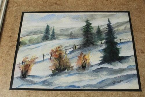 A2/2 Old Painted + Signed Pictures - Rathgeb + Gabriele Coat - Framed /138 - Picture 5 of 12