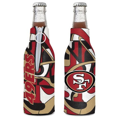 NFL REISSVERSCHLUSSFLASCHE COOZIE KÜHLERHALTER KOOZIE (WÄHLEN SIE IHR TEAM) - Bild 26 von 30