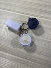 Tupperware Keychain Set of 3 Mini Stuffable, Fridgesmart, Micro Urban Mill New!