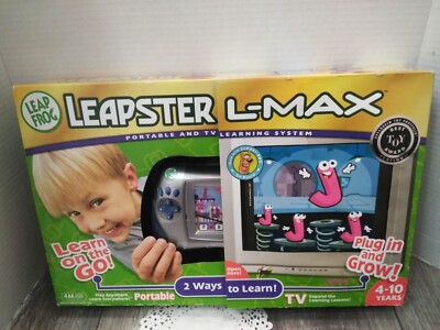 VTG. 2005 Leap Frog Leapster L-Max Portable Learning System ( SEALED - N.O.S.)