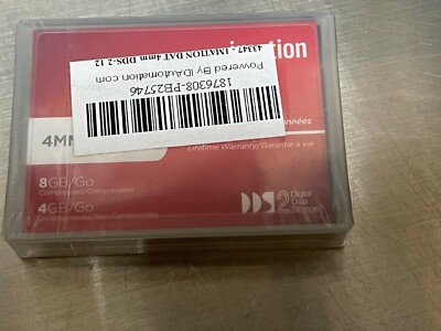 3M Imation 4MM DDS -120 Media Recognition Digital Data Storage Tape 