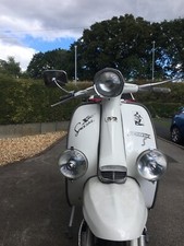 Lambretta Series 1-3 GP LD Handlebar Mounting Stadium Style Chrome Mirror
