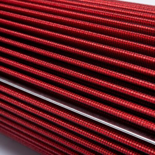 3" Red Dry Filter High Flow Inlet Cleaner Replacement Cold Air Intake Cone 76mm