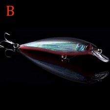 Fishing Lures Minnow Bait Crankbaits Jerkbait Floating Lot Hook for Bass Tackle