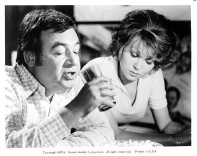 Tom Bosley and actress Barbara Harris Mixed Company in 1974 Old Photo