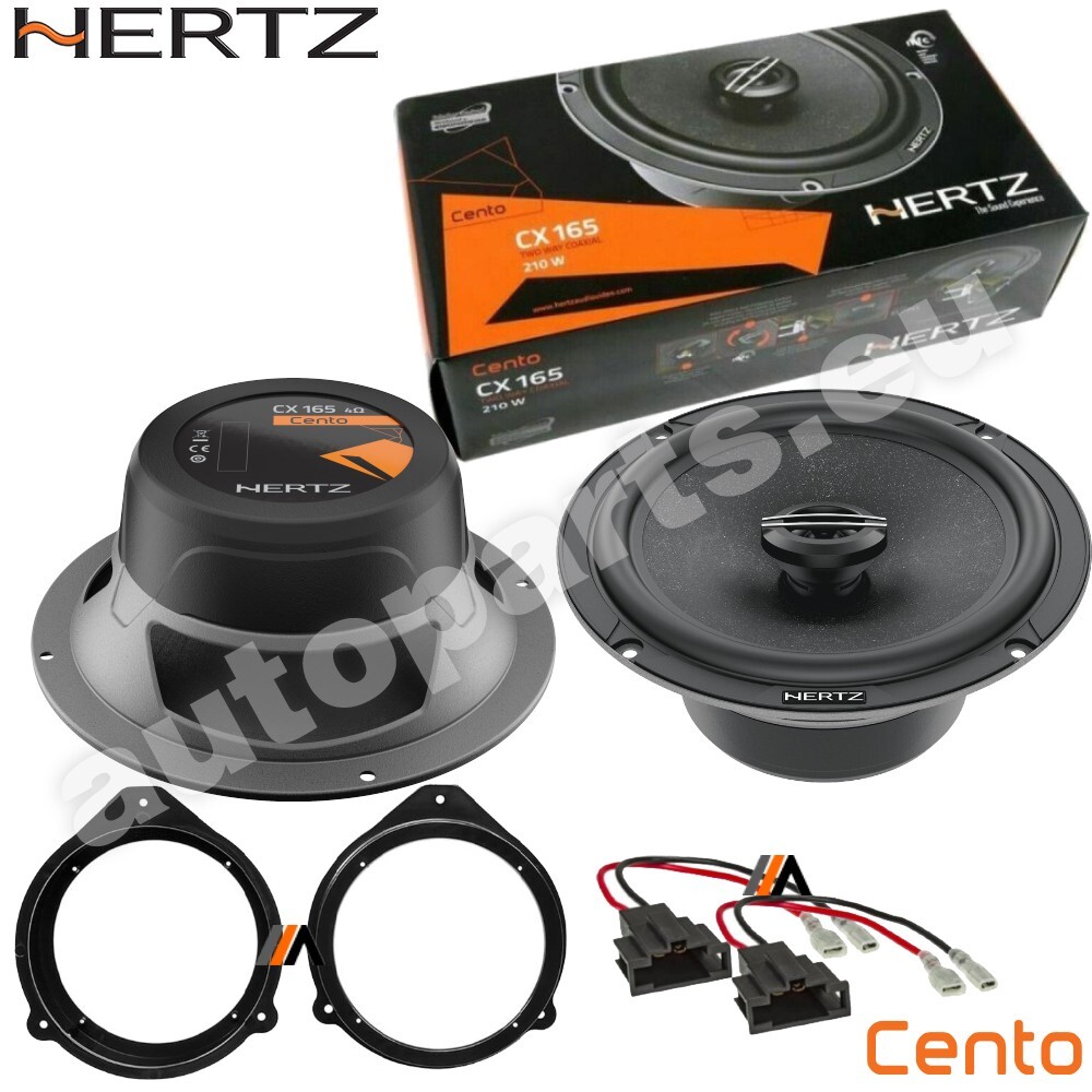 Upgrade Audio Audi A3 8P: Kit Hertz CX165 210W Altoparlanti Anteriori