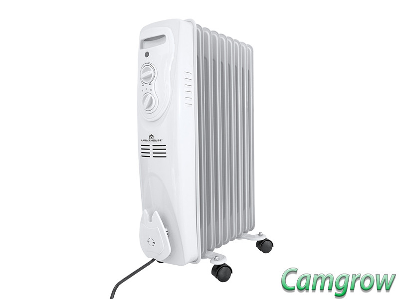 GreenHouse u0026 LightHouse - ECOHEAT 45W/80W/135W- 2kw Heater - Oil Filled  Radiator | eBay