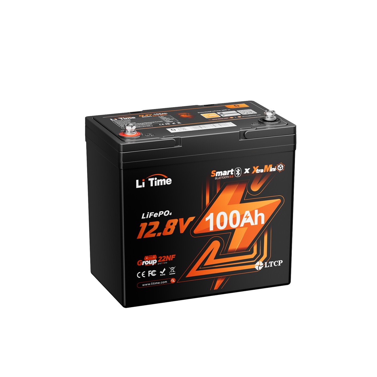 【LiTime】12V100Ah Amazon.com: Litime 12V 100Ah Trolling Motor LiFePO4 Battery (Group