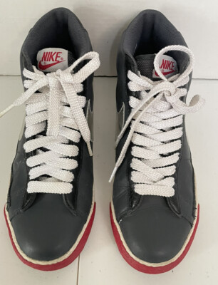 nike blazer high mens silver