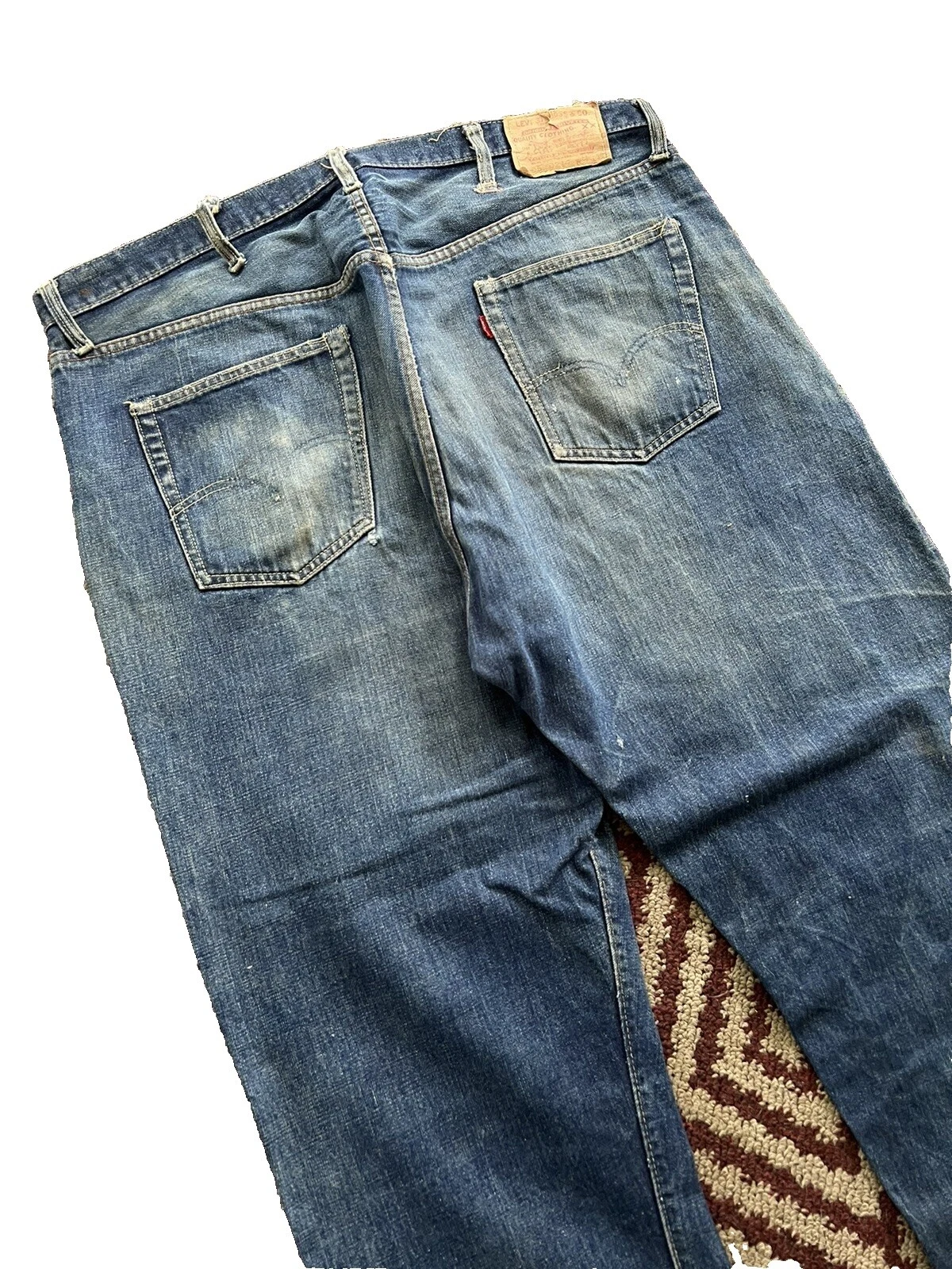 Original Regular 1960s Vintage Jeans for Men