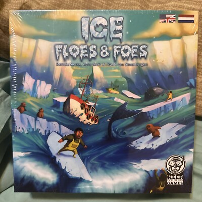 Keep Exploring Boardgame Ice Floes & Foes Box New In Shrink Wrap