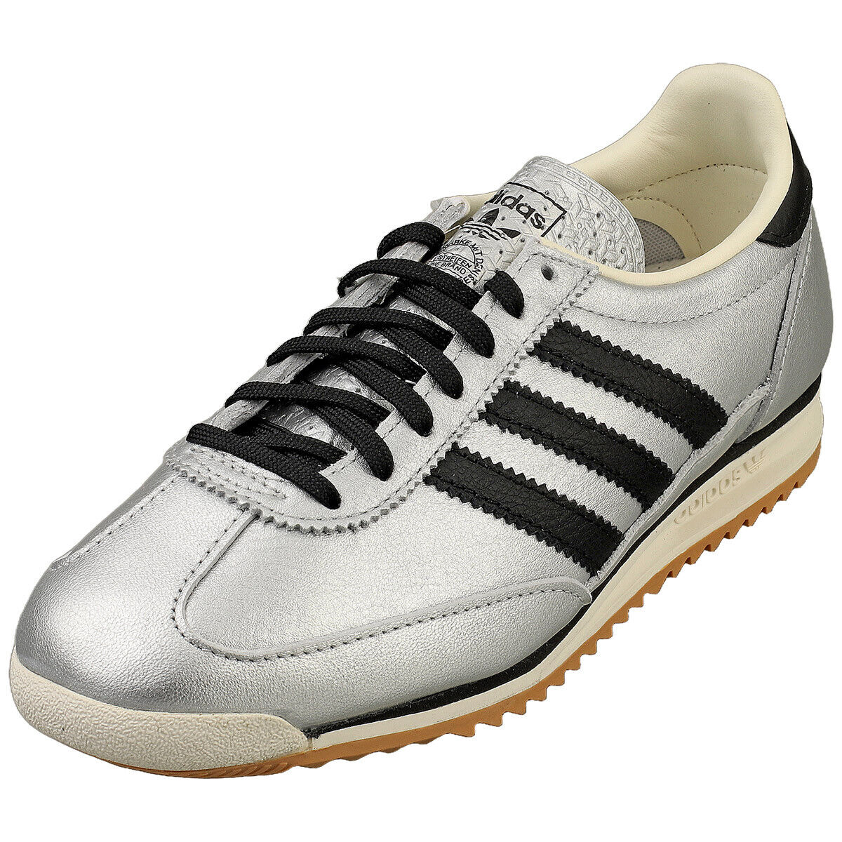 adidas Sl 72 Og Womens Fashion Sneakers in Silver Black | eBay adidas Sl 72 Og Womens Fashion Sneakers in Silver Black | eBay