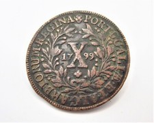 PORTUGAL 10  REIS 1799   / SNIFF'S  ANCIENT COINS T-3
