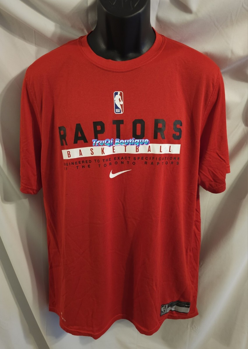 Nike DRI-FIT Basketball NBA G League T-Shirt Toronto Raptors 905 size LARGE