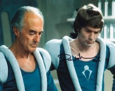PRENTIS HANCOCK signed Autogramm 20x25cm DOCTOR WHO in Person autograph COA