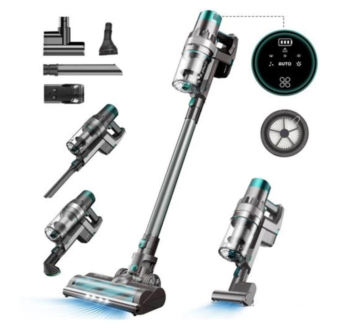 Aspirateur balai sans fil léger Ultenic U11 Pro pour le nettoyage de la maison du sol au plafond