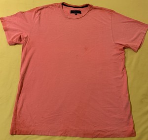 Rag Bone New York Men S Pink Peruvian Cotton Crew Neck T Shirt Sz Xl Ebay