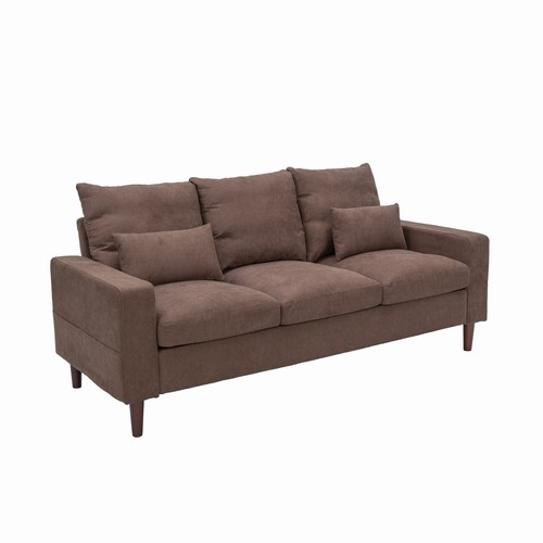 Modern L-Shaped Corner Sofa 2 3 Seater Armchair Couch With Footstool - Picture 95 of 411