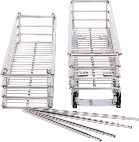 Household Essentials Gliz schmaler gleitender Metall-Organizer, 5 B x 21 T x 17,5 H - Bild 7 von 15