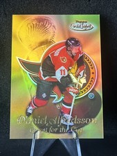 1999-00 Topps Gold Label Quest for the Cup #QC7 Daniel Alfredsson - Senators