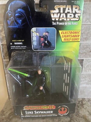 Star Wars Power of The Force (1997) Electronic Power F/X Luke Skywalker Action F