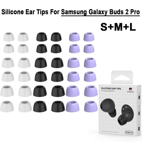 3/6Pairs Replacement Earbuds Tips L/M/S Ear Tips for Samsung Galaxy Buds 2 Pro