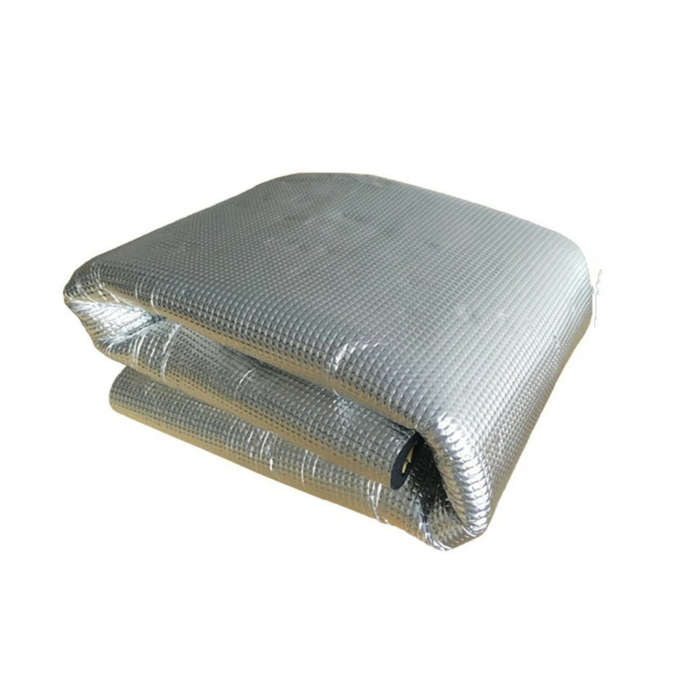 Alfombrilla térmica para motor de automóvil de 5 mm almohadilla absorbente de sonido protector capó de aislamiento de ruido 1 * 1,4 m Foto 4 de 4