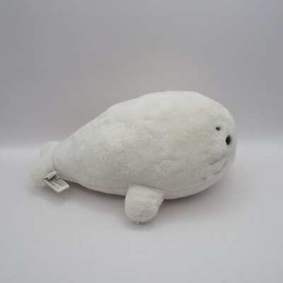 ぬいぐるみ [Sirotan] Baby seal plush toy 55 cm SIROTAN Japanese Soft Plush doll Pillow hold 55 cm Baby Harp