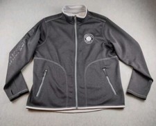 Cleveland Guardians Jacket MLB Mens Large Gray Progressive Field Opening Day