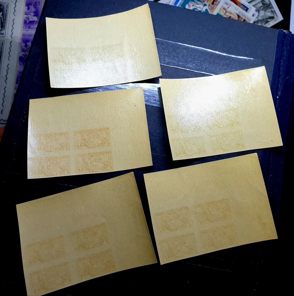 Mónaco 1951 imperfecto caballero a caballo MNH conjunto de 20 estampillas bloques de cuartos YT €268,00 Foto 2 de 4