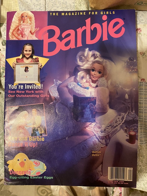 Barbie The Magazine for Girls Vintage Mar/April 1994 Excellent Condition Collect