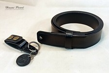 Bowen Replacement Belt  Custom Handmade Leather Belt with Sheath  Belt Only