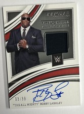 2022 Panini Immaculate Collection WWE “The All Mighty” Bobby Lashley Auto 68/99
