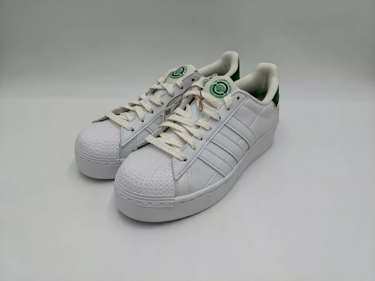 Adidas superstar womens green cheap stripes