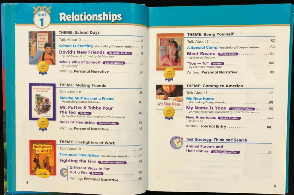 2nd Grade - TREASURES - Reading/Language Arts Curriculum, Level 2.1 (1 book) - Image 3 of 4